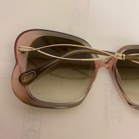Chloe oversized sunglasses main image 5